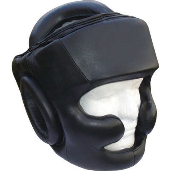 Full Training Leather Head Guard